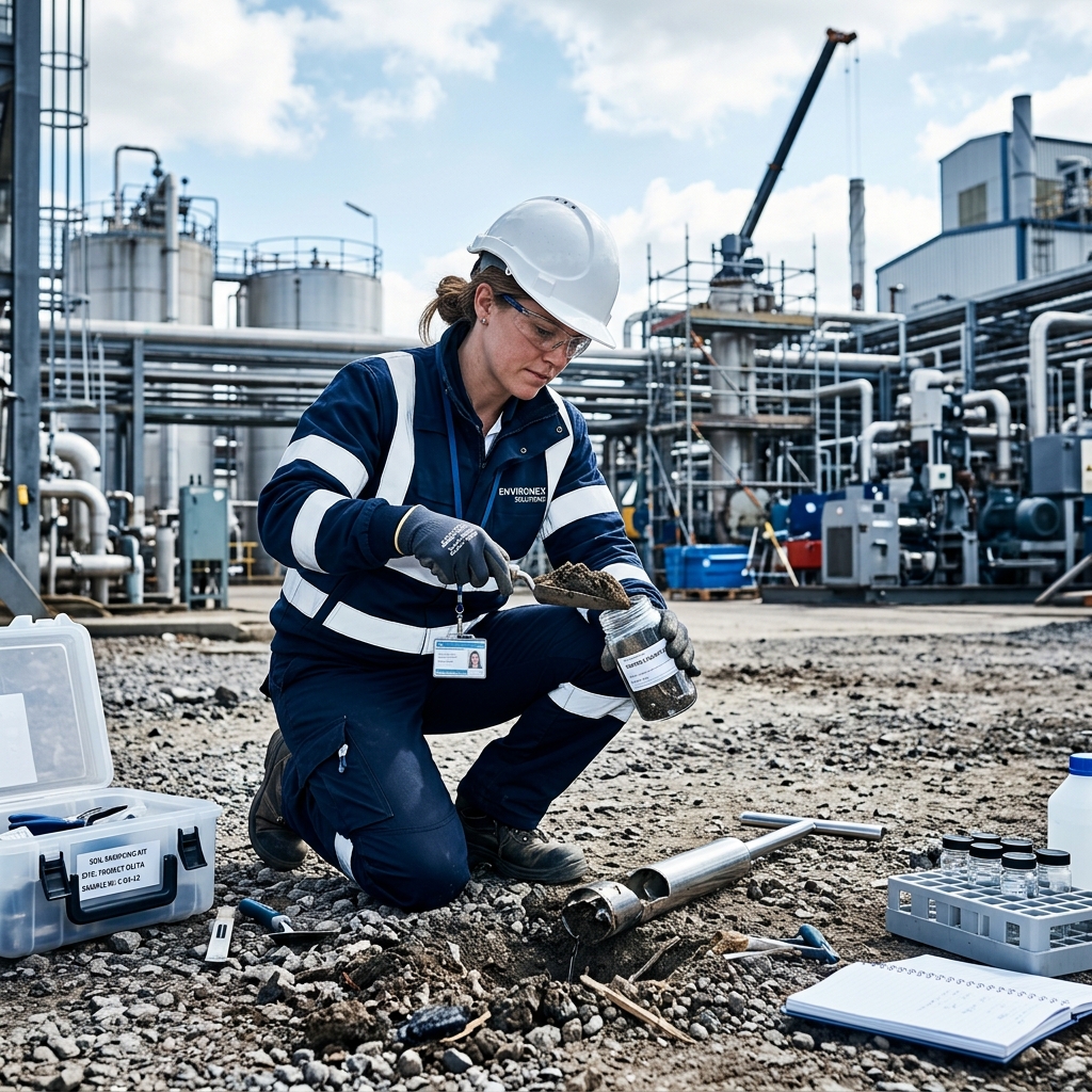 Environmental soil testing and contamination assessment Edmonton Alberta