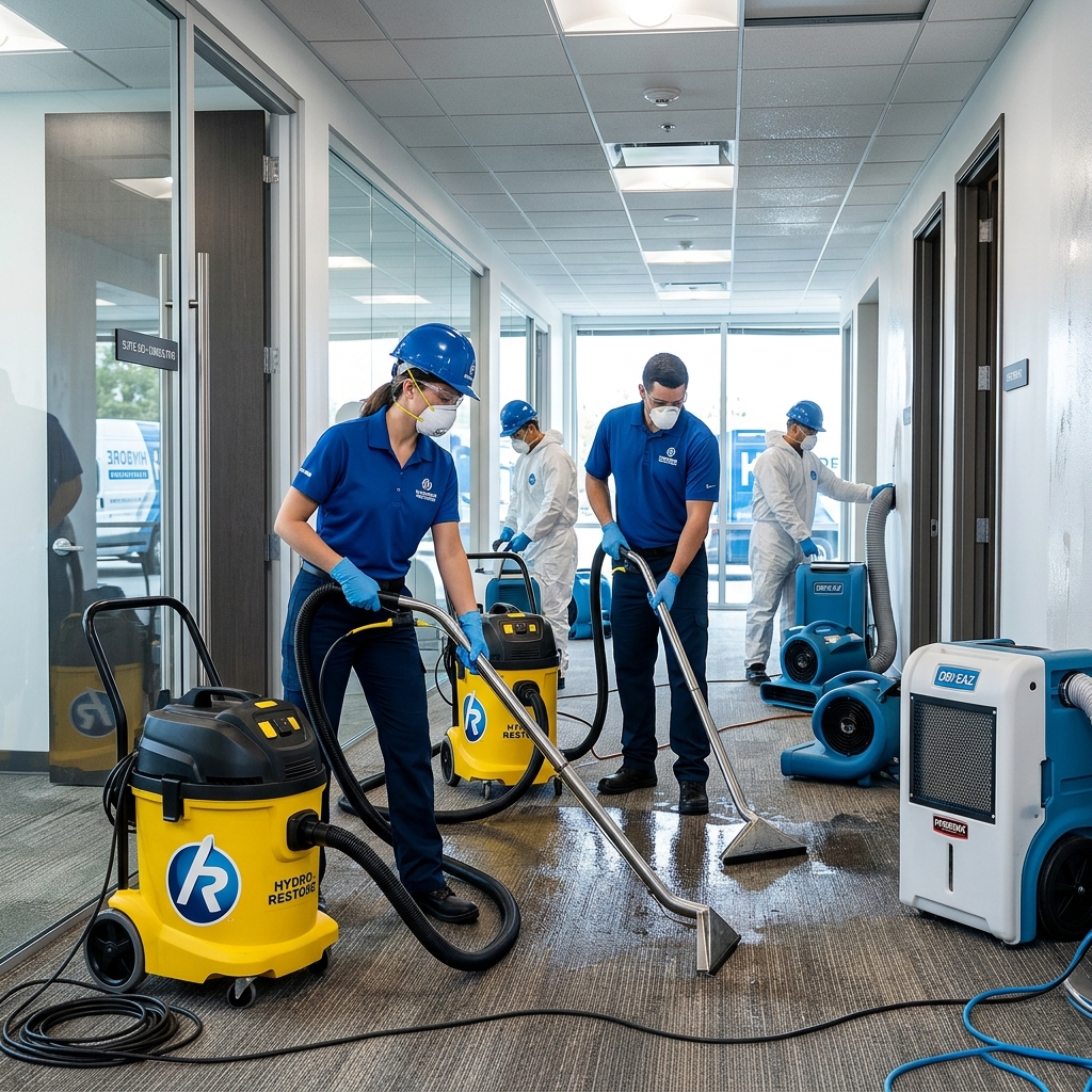 Emergency water damage restoration service Edmonton Alberta